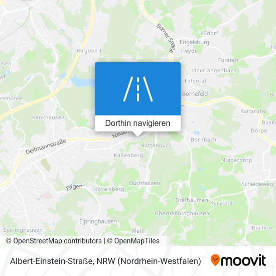 Albert-Einstein-Straße Karte