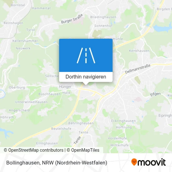 Bollinghausen Karte