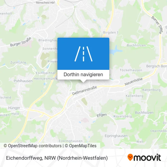 Eichendorffweg Karte