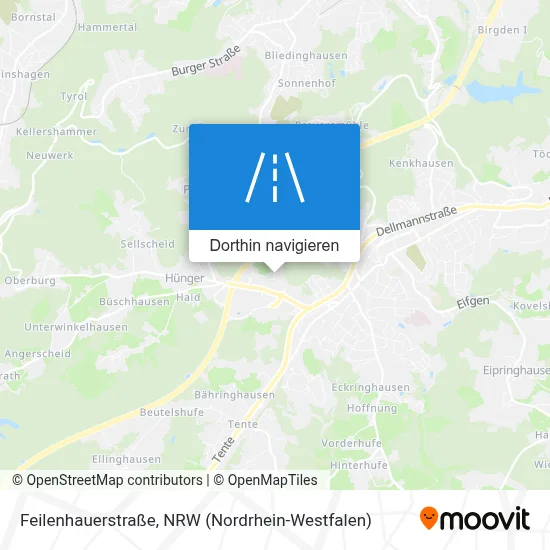 Feilenhauerstraße Karte