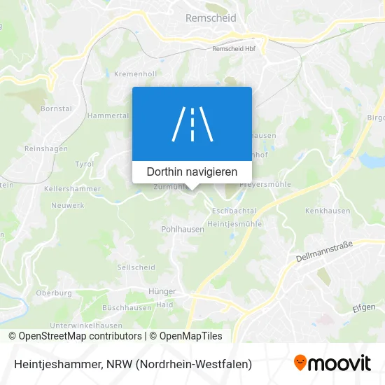 Heintjeshammer Karte