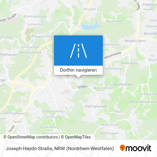 Joseph-Haydn-Straße Karte