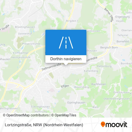 Lortzingstraße Karte