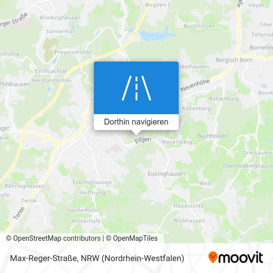 Max-Reger-Straße Karte