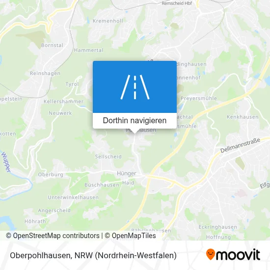 Oberpohlhausen Karte