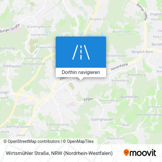 Wirtsmühler Straße Karte
