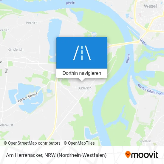 Am Herrenacker Karte