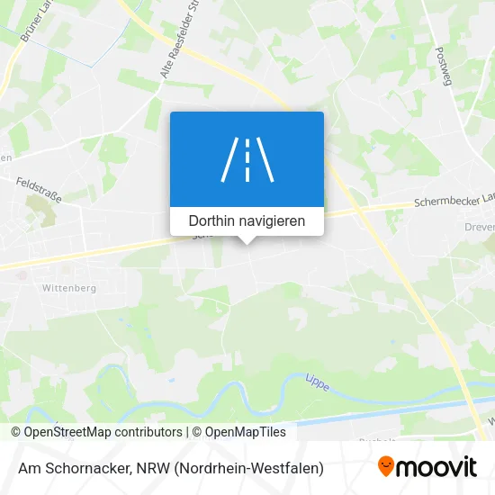 Am Schornacker Karte