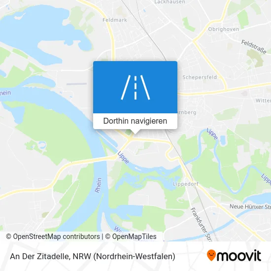 An Der Zitadelle Karte