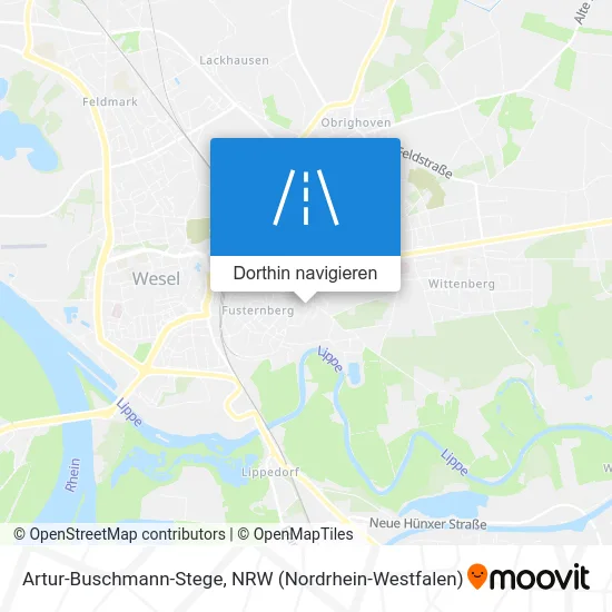 Artur-Buschmann-Stege Karte