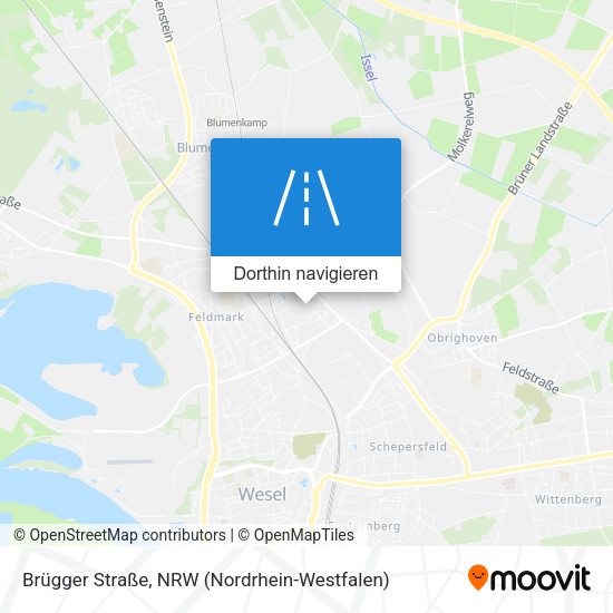 Brügger Straße Karte
