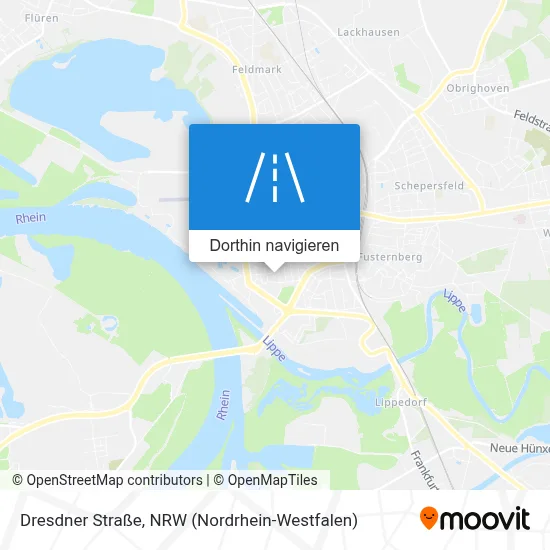 Dresdner Straße Karte