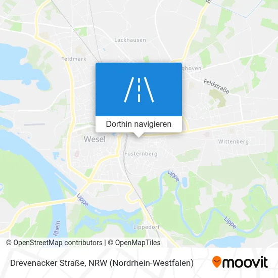 Drevenacker Straße Karte