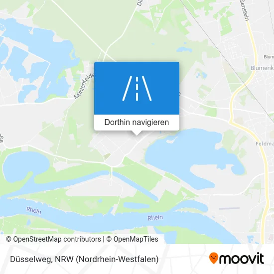 Düsselweg Karte