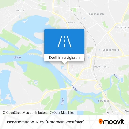 Fischertorstraße Karte