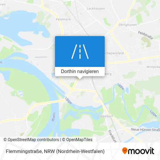 Flemmingstraße Karte