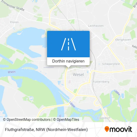 Fluthgrafstraße Karte