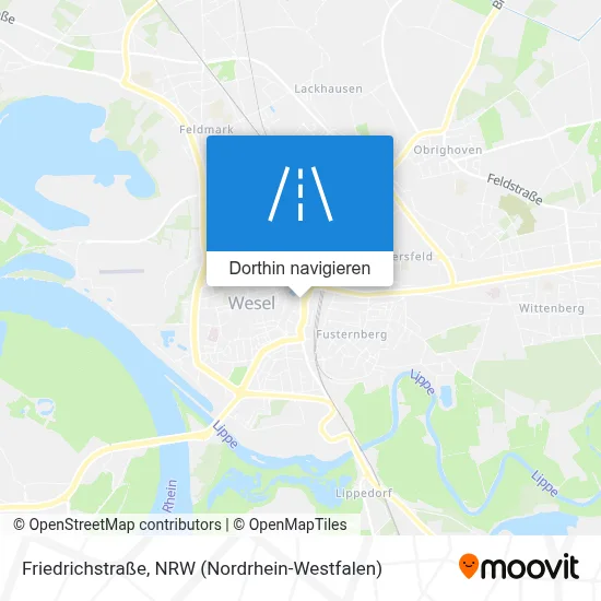 Friedrichstraße Karte