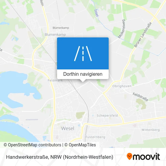 Handwerkerstraße Karte