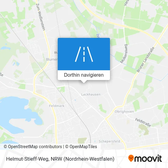 Helmut-Stieff-Weg Karte