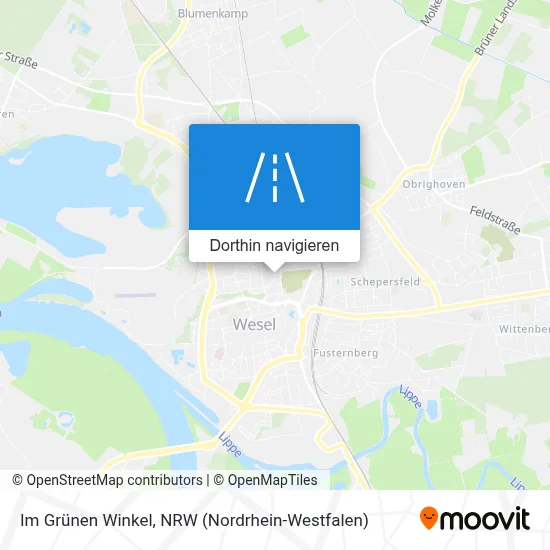 Im Grünen Winkel Karte