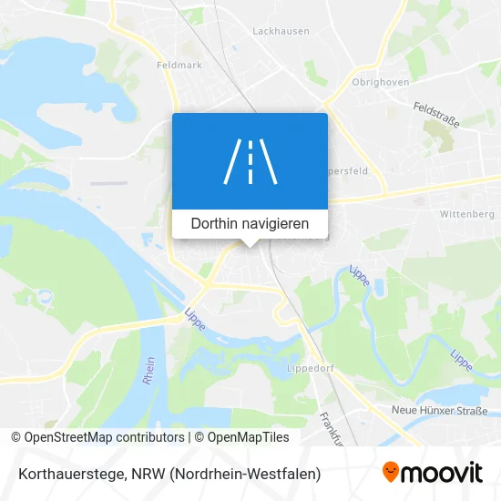 Korthauerstege Karte