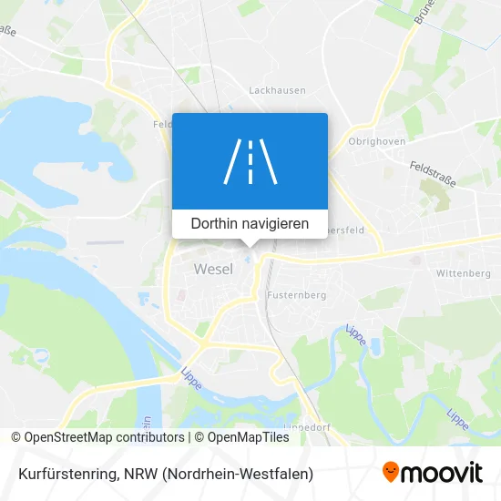 Kurfürstenring Karte