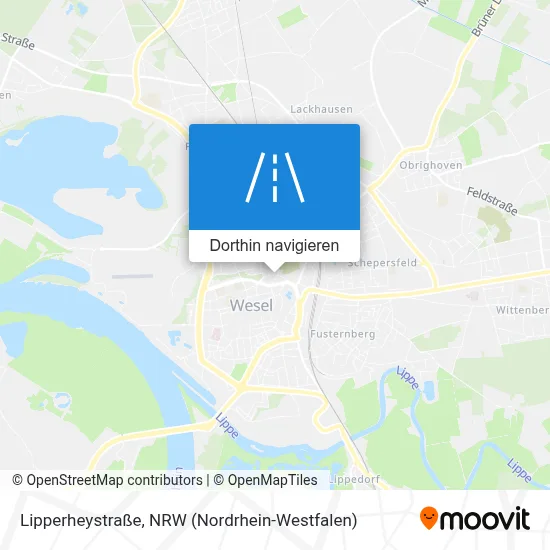 Lipperheystraße Karte