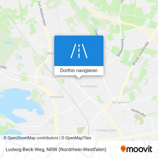 Ludwig-Beck-Weg Karte