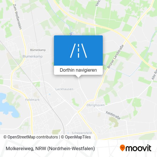 Molkereiweg Karte