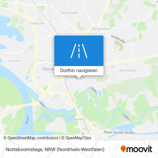 Notteboomstege Karte