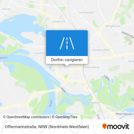 Offermannstraße Karte
