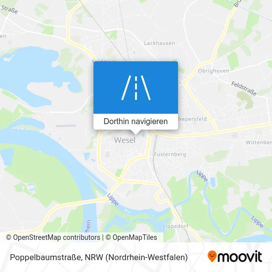 Poppelbaumstraße Karte