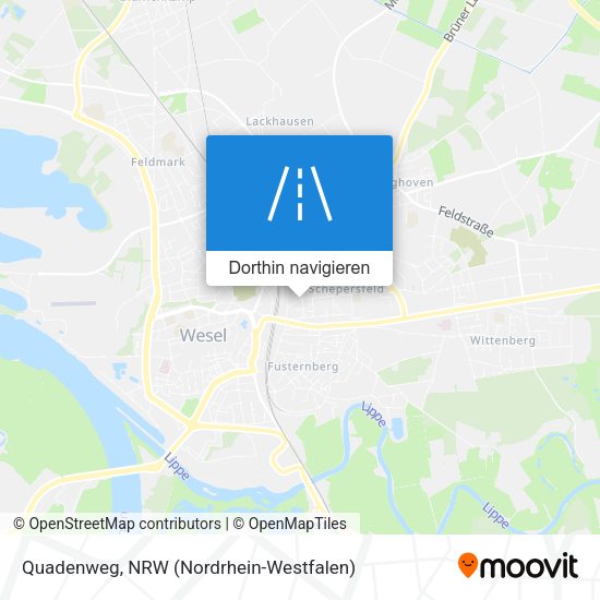 Quadenweg Karte