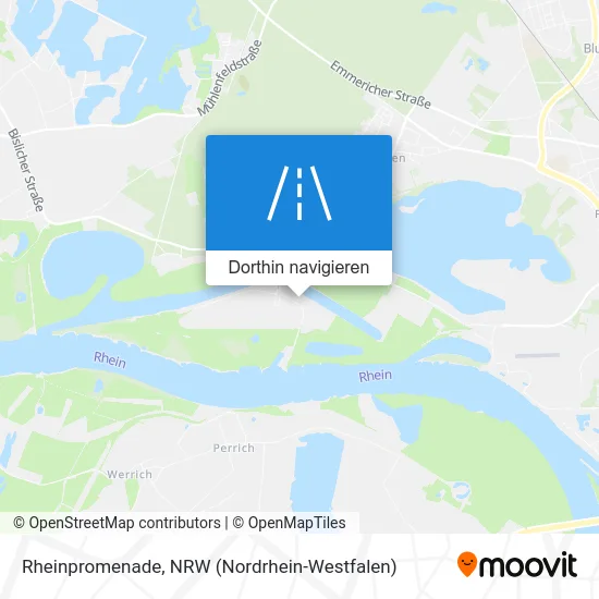 Rheinpromenade Karte