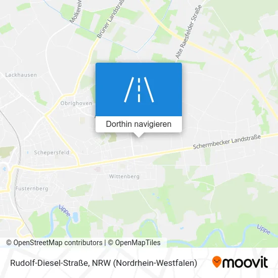 Rudolf-Diesel-Straße Karte