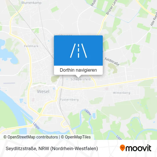 Seydlitzstraße Karte