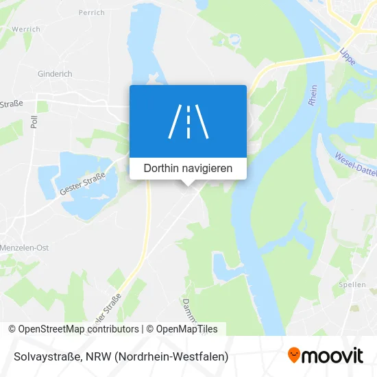 Solvaystraße Karte