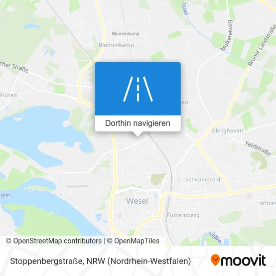 Stoppenbergstraße Karte