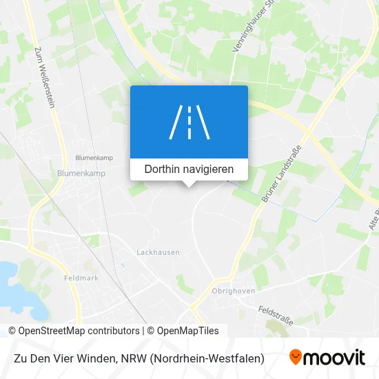 Zu Den Vier Winden Karte