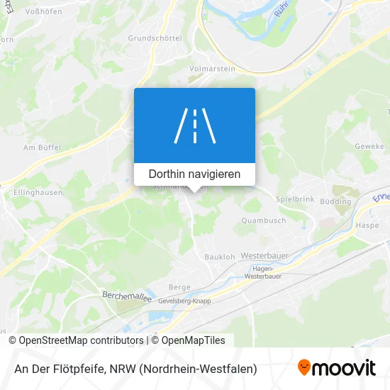 An Der Flötpfeife Karte