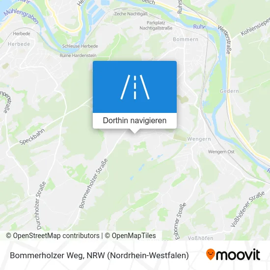 Bommerholzer Weg Karte