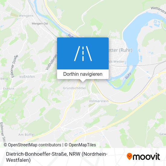 Dietrich-Bonhoeffer-Straße Karte