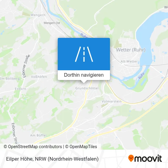 Eilper Höhe Karte