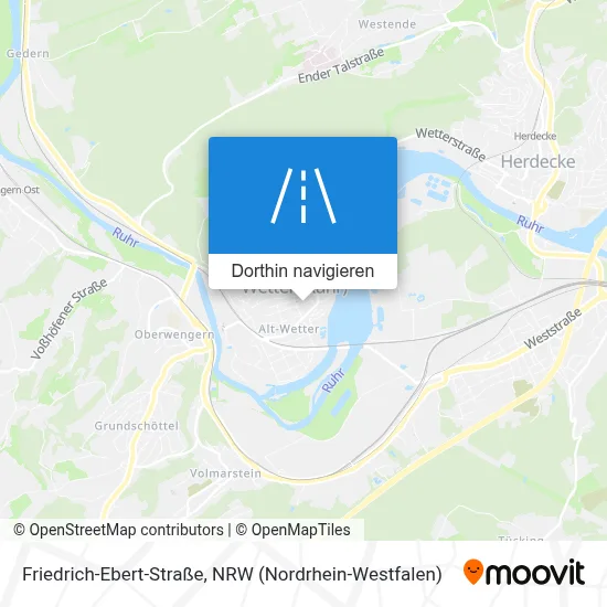 Friedrich-Ebert-Straße Karte