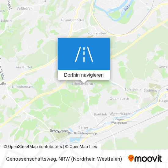 Genossenschaftsweg Karte