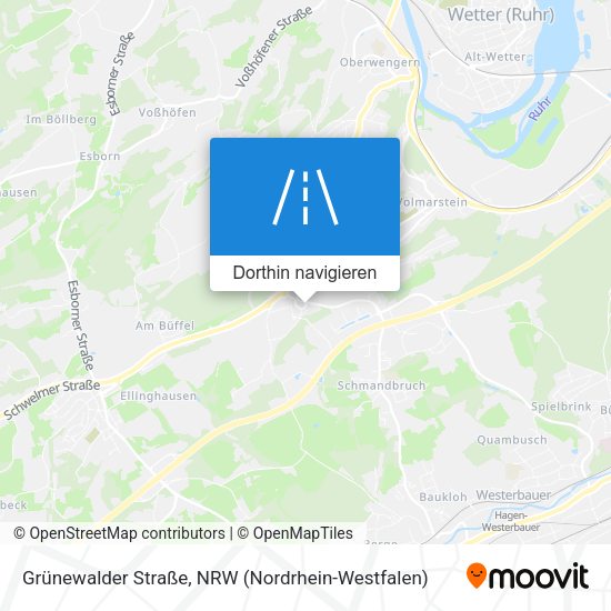 Grünewalder Straße Karte
