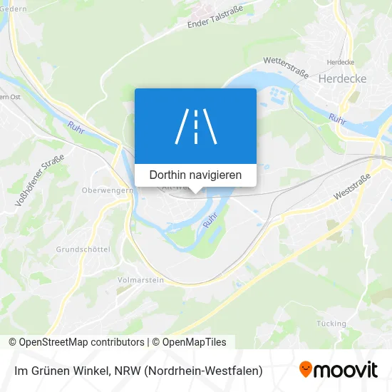 Im Grünen Winkel Karte