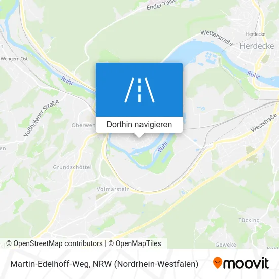 Martin-Edelhoff-Weg Karte