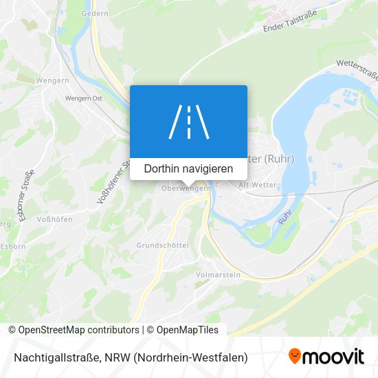 Nachtigallstraße Karte